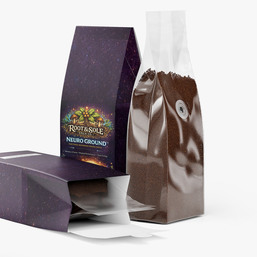 Neuro Ground Vitality Mushroom Coffee (Medium Roast) 12oz
