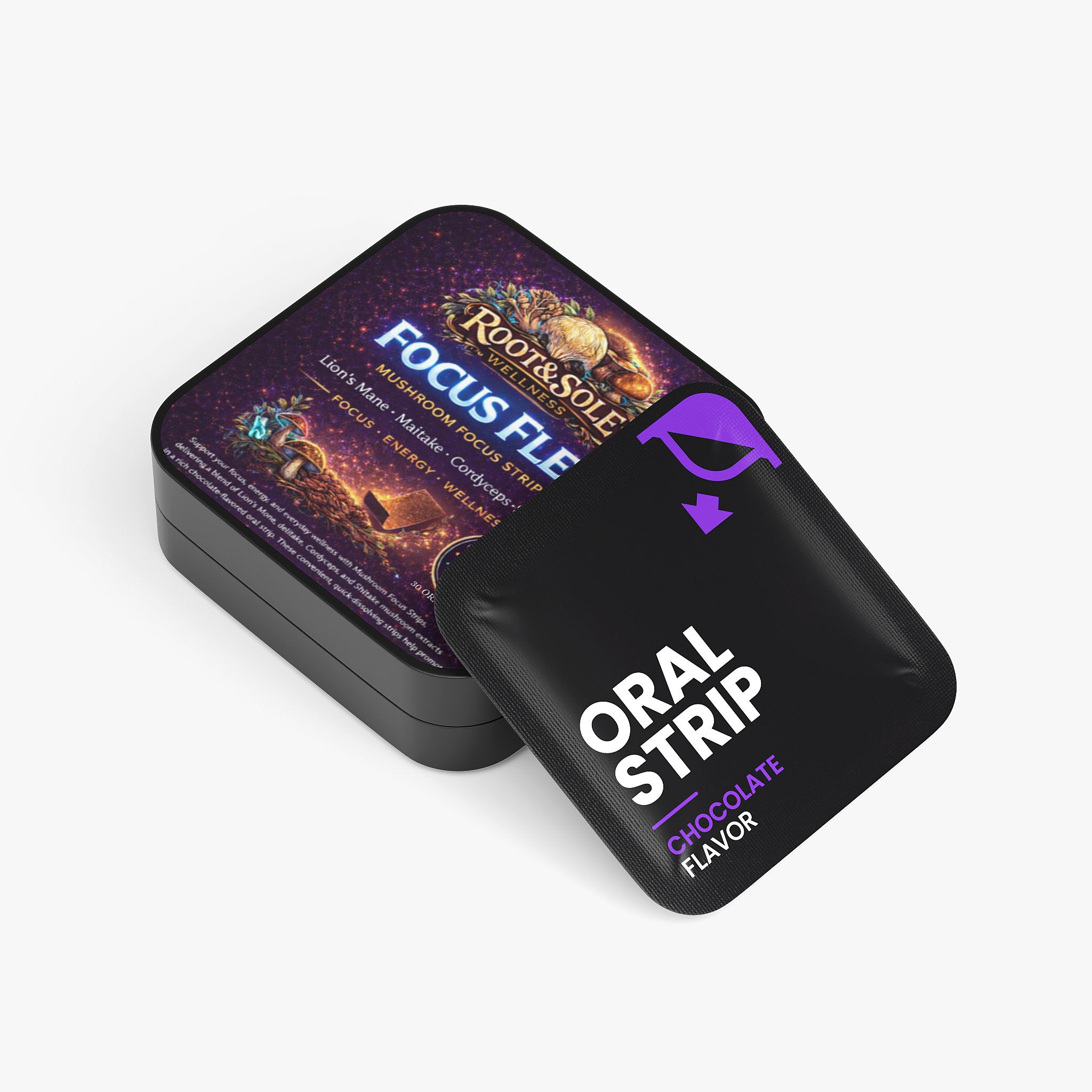 Focus Flex- Mushroom Focus Strips (30 count)