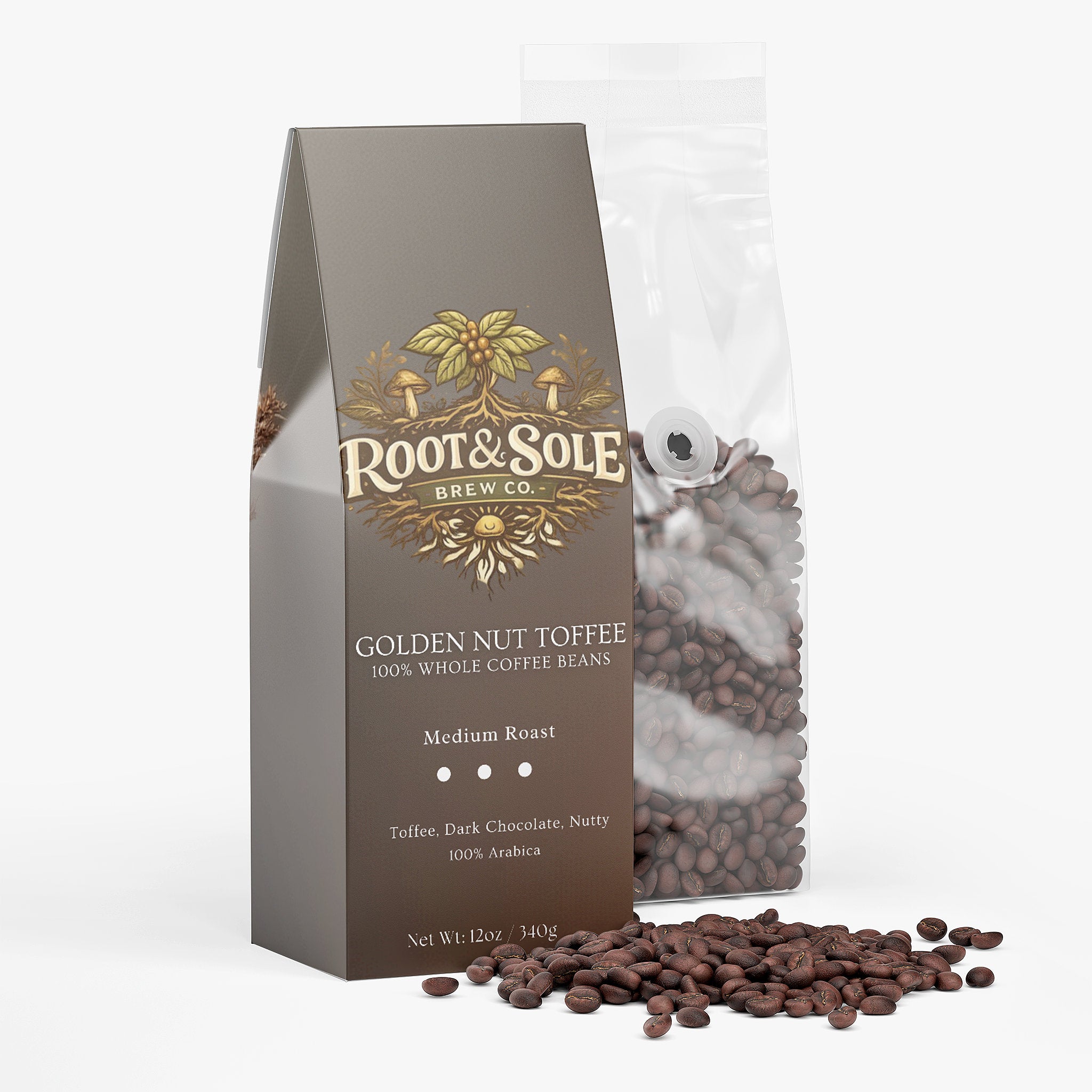 Golden Nut Toffee Coffee (Medium Roast)