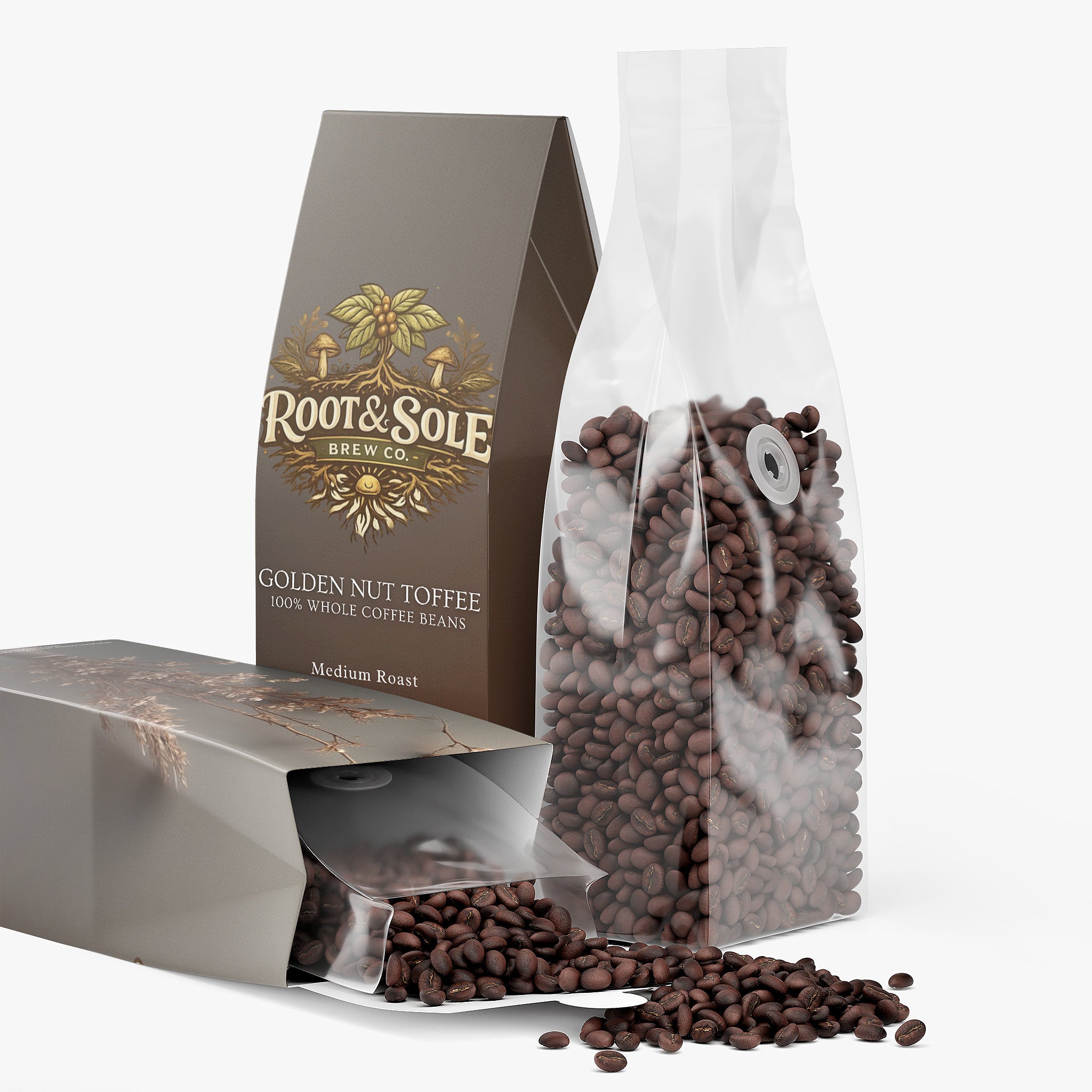 Golden Nut Toffee Coffee (Medium Roast)